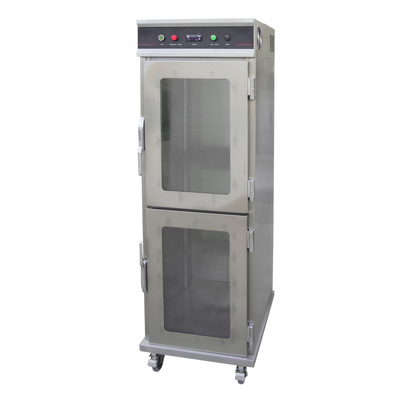 Дверь 2-Glass электрической более теплой тележки E-DBW-12B-21E коммерчески 24 тележки еды слоев более теплых