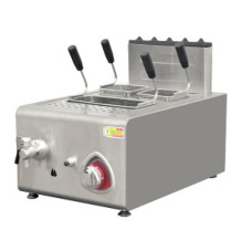 Fryer газа 1-Tank Countertop оборудования кухни ресторана E-RQZ-400G коммерчески глубокий