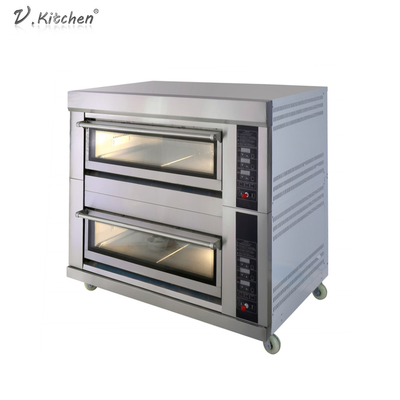 Печь газа выпечки пиццы хлеба питы 220V конвекции роторная