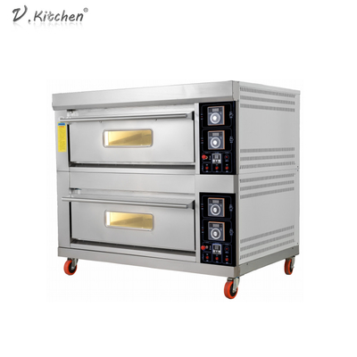Печь газа палубы конвекции 60kw Countertop одиночная для пиццы