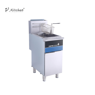 Кухня Enquipment ресторана курорта гостиницы наполняет газом 3 Fryer горелок 1-Tank
