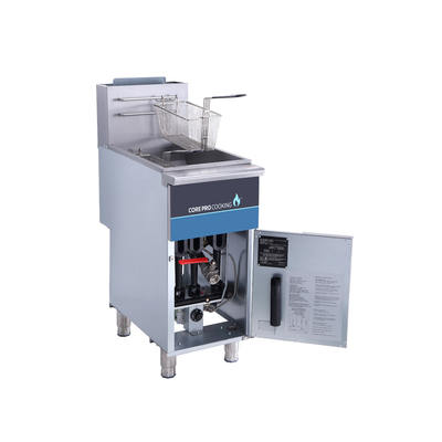 Кухня Enquipment ресторана курорта гостиницы наполняет газом 3 Fryer горелок 1-Tank